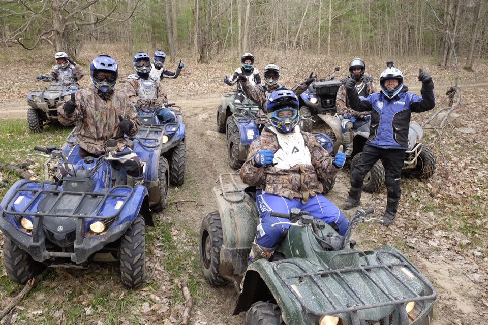 Yamaha Riding Adventures team ATV